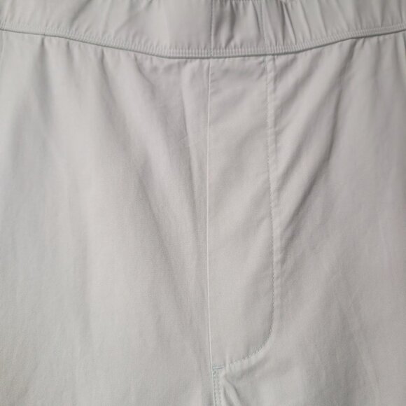 New! COS | Men's Wide-Leg Elasticated Trousers In Light Green - Picture 8 of 12